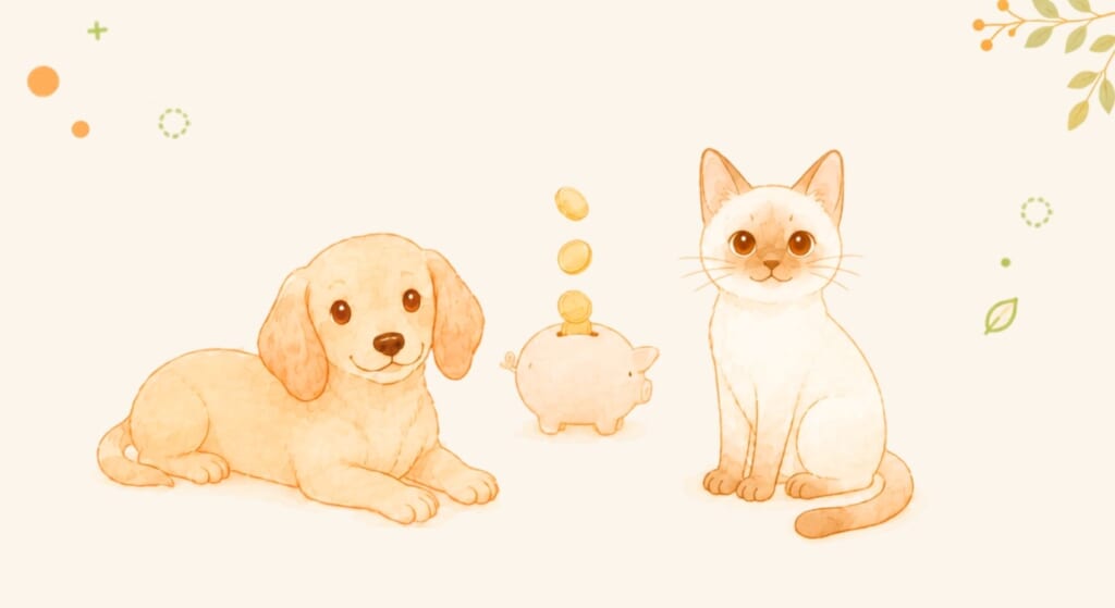 どうぶつと暮らすお金、いくらかかる？